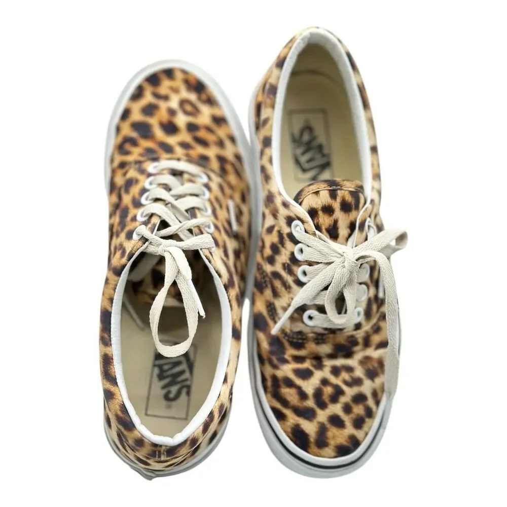 Vans Era Leopard Print Unisex Skate Shoes Multicolor Low Top Sneaker M7.… - Picture 2 of 12